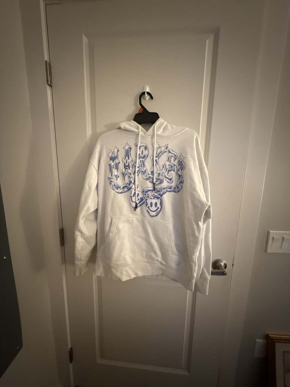 Market Smiley Chain Graphic Hoodie Sweatshirt